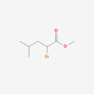 molecular formula C7H13BrO2 B042374 Methyl 2-bromo-4-methylpentanoate CAS No. 61837-46-5
