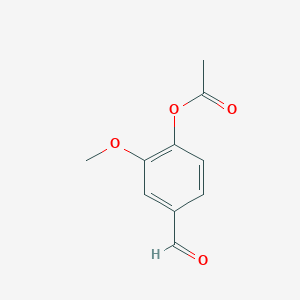 molecular formula C10H10O4 B042379 Vanillin acetate CAS No. 881-68-5