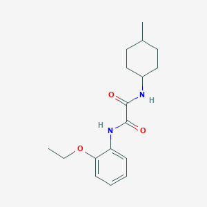 molecular formula C17H24N2O3 B4237976 N'-(2-ethoxyphenyl)-N-(4-methylcyclohexyl)oxamide 