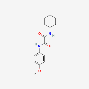 molecular formula C17H24N2O3 B4239041 N'-(4-ethoxyphenyl)-N-(4-methylcyclohexyl)oxamide 
