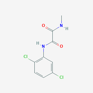 molecular formula C9H8Cl2N2O2 B4240038 N'-(2,5-dichlorophenyl)-N-methyloxamide 