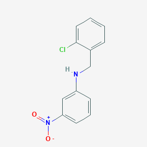 molecular formula C13H11ClN2O2 B4240078 N-(2-chlorobenzyl)-3-nitroaniline CAS No. 313374-34-4
