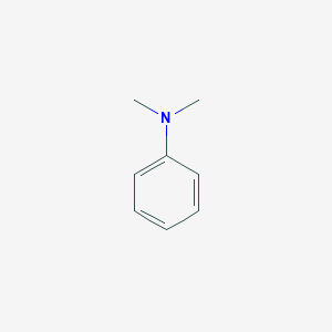 molecular formula C8H11N<br>(CH3)2C6H3NH2<br>C8H11N<br>C6H5N(CH3)2<br>C8H11N B042412 N,N-dimethylaniline CAS No. 121-69-7