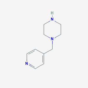 molecular formula C10H15N3 B042416 1-(Pyridin-4-ylmethyl)piperazine CAS No. 62089-74-1