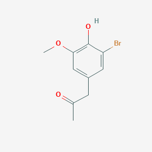 molecular formula C10H11BrO3 B042420 1-(3-Bromo-4-hydroxy-5-methoxyphenyl)-2-propanone CAS No. 205826-79-5
