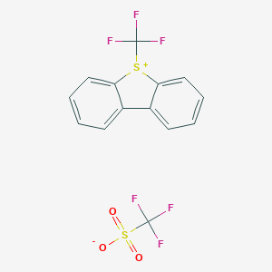 5-(Trifluoromethyl)dibenzothiophenium 1,1,1-Trifluoromethanesulfonate