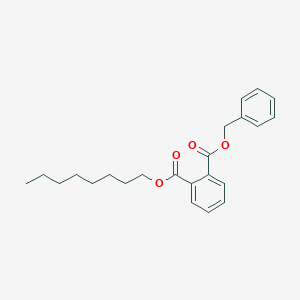 molecular formula C23H28O4 B042434 邻苯二甲酸苄基辛酯 CAS No. 1248-43-7
