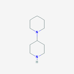 molecular formula C10H20N2 B042443 4-哌啶基哌啶 CAS No. 4897-50-1