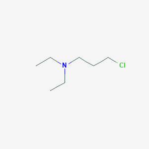 molecular formula C7H16ClN B042450 3-chloro-N,N-diethylpropan-1-amine CAS No. 104-77-8