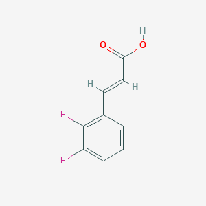 molecular formula C9H6F2O2 B042454 2,3-二氟肉桂酸 CAS No. 236746-13-7