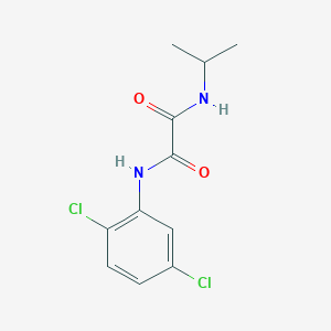 molecular formula C11H12Cl2N2O2 B4246298 N-(2,5-dichlorophenyl)-N'-propan-2-yloxamide 