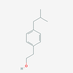 molecular formula C12H18O B042467 2-(4-(2-Methylpropyl)phenyl)ethanol CAS No. 36039-35-7