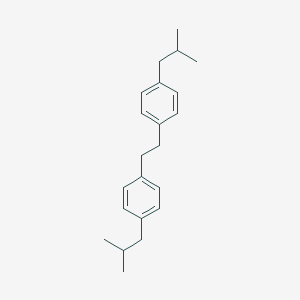 molecular formula C22H30 B042469 1,2-DI(4-Isobutylphenyl)ethane CAS No. 119809-70-0