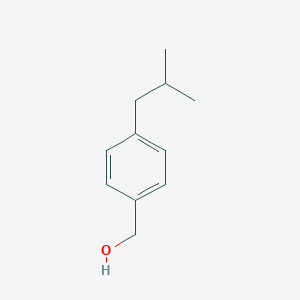 molecular formula C11H16O B042470 [4-(2-Methylpropyl)phenyl]methanol CAS No. 110319-85-2