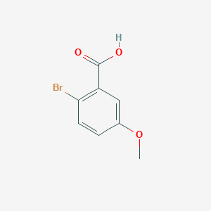 molecular formula C8H7BrO3 B042474 2-溴-5-甲氧基苯甲酸 CAS No. 22921-68-2