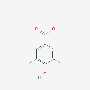 molecular formula C10H12O3 B042476 Methyl 4-hydroxy-3,5-dimethylbenzoate CAS No. 34137-14-9