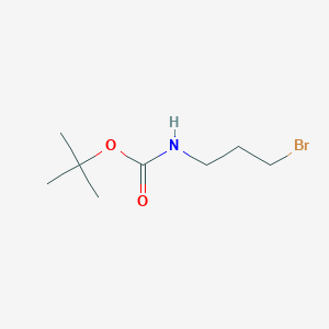 molecular formula C8H16BrNO2 B042484 3-(Boc-amino)propyl bromide CAS No. 83948-53-2