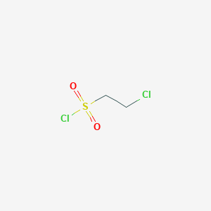 molecular formula C2H4Cl2O2S B042494 2-氯乙磺酰氯 CAS No. 1622-32-8