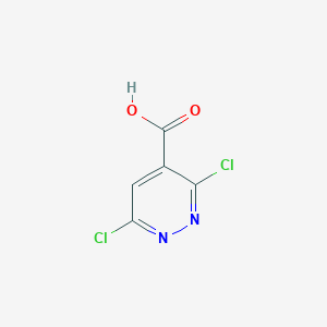 molecular formula C5H2Cl2N2O2 B042499 3,6-Dichloropyridazine-4-carboxylic acid CAS No. 51149-08-7