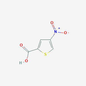 molecular formula C5H3NO4S B042502 4-nitrothiophene-2-carboxylic acid CAS No. 13138-70-0