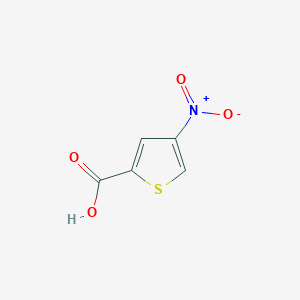 molecular formula C5H3NO4S B042502 4-Nitro-2-thiophenecarboxylic acid CAS No. 13138-70-0