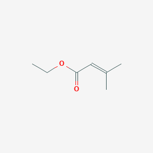 molecular formula C7H12O2 B042504 Ethyl 3,3-dimethylacrylate CAS No. 638-10-8