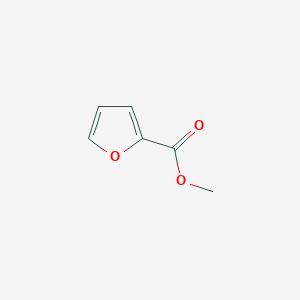 molecular formula C6H6O3 B042507 Methyl 2-furoate CAS No. 611-13-2