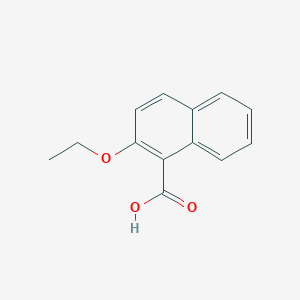 molecular formula C13H12O3 B042513 2-Ethoxy-1-naphthoic acid CAS No. 2224-00-2