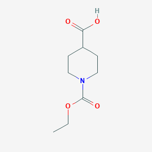 B042520 1-(Ethoxycarbonyl)piperidine-4-carboxylic acid CAS No. 118133-15-6