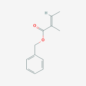 molecular formula C12H14O2 B042538 Benzyl tiglate CAS No. 37526-88-8