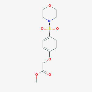 Methyl [4-(morpholin-4-ylsulfonyl)phenoxy]acetate