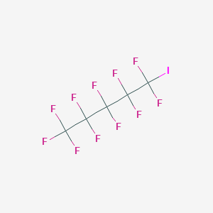 molecular formula C5F11I B042553 Perfluoropentyliodide CAS No. 638-79-9