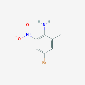molecular formula C7H7BrN2O2 B042567 4-Bromo-2-methyl-6-nitroaniline CAS No. 77811-44-0