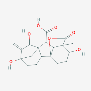 molecular formula C₁₉H₂₄O₇ B042608 Gibberellin A72 CAS No. 105593-21-3