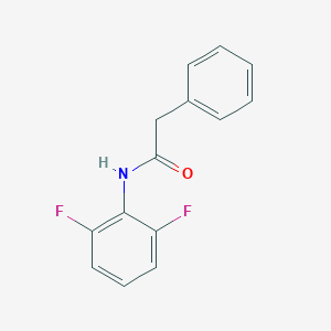molecular formula C14H11F2NO B426189 N-(2,6-difluorophenyl)-2-phenylacetamide 