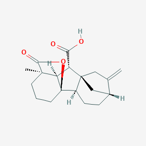 molecular formula C19H24O4 B042621 Gibberellin A9 CAS No. 427-77-0