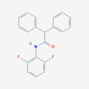 molecular formula C20H15F2NO B426269 N-(2,6-difluorophenyl)-2,2-diphenylacetamide 
