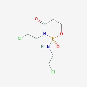 molecular formula C7-H13-Cl2-N2-O3-P B042628 4-Ketoifosfamide CAS No. 42436-20-4