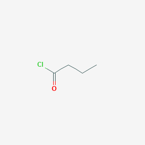 molecular formula C4H7ClO B042664 Butyryl chloride CAS No. 141-75-3