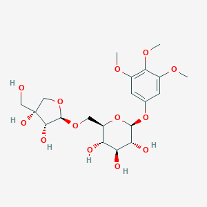 molecular formula C20H30O13 B042667 Kelampayoside A CAS No. 87562-76-3