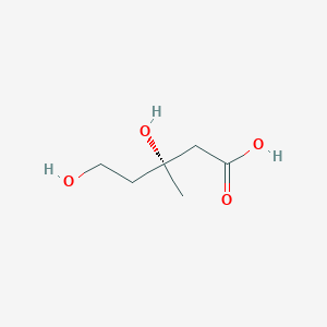molecular formula C6H12O4 B042669 Mevalonic acid CAS No. 17817-88-8