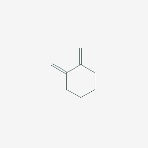 molecular formula C8H12 B042676 Cyclohexane, 1,2-bis(methylene)- CAS No. 2819-48-9