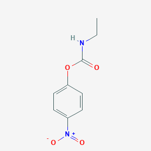 molecular formula C9H10N2O4 B042681 4-Nitrophenyl ethylcarbamate CAS No. 17576-41-9
