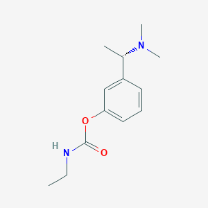 molecular formula C13H20N2O2 B042683 [3-[(1S)-1-(dimethylamino)ethyl]phenyl] N-ethylcarbamate CAS No. 1070660-34-2