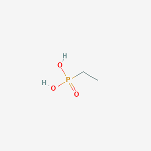 molecular formula C2H7O3P B042696 Ethylphosphonic acid CAS No. 6779-09-5