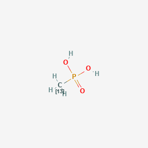 molecular formula CH5O3P B042697 p-Methylphosphonic Acid-13C CAS No. 106976-96-9