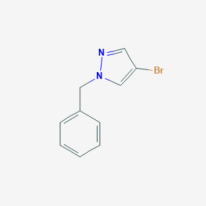 molecular formula C10H9BrN2 B042699 1-benzyl-4-bromo-1H-pyrazole CAS No. 50877-41-3