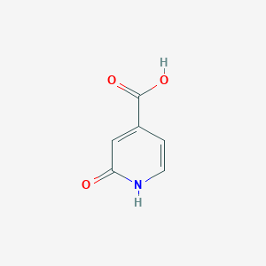 molecular formula C6H5NO3 B042705 2-Hydroxyisonicotinic acid CAS No. 22282-72-0