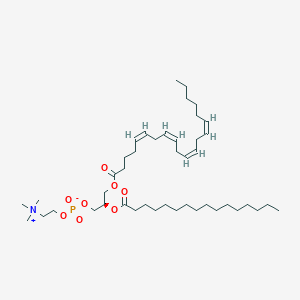 molecular formula C44H80NO8P B042706 1-PalMitoyl-2-arachidoyllecithin CAS No. 35418-58-7