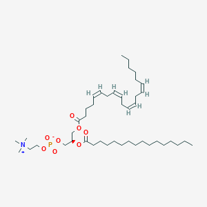 molecular formula C44H80NO8P B042706 PC(20:4(5Z,8Z,11Z,14Z)/16:0) CAS No. 35418-58-7